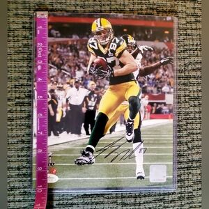 Jordy Nelson 8x10 autographed photo